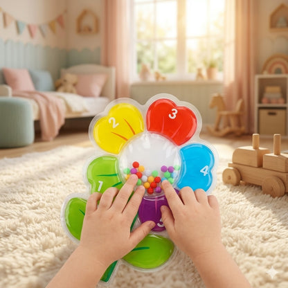 Flower Color Sorting Toy | Montessori Sensory Game for Toddlers | Fine Motor Skills