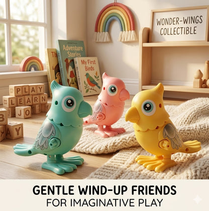 Jumping Animal Spring Toy | Colorful Pop-Up Parrot | Kids Party Favors