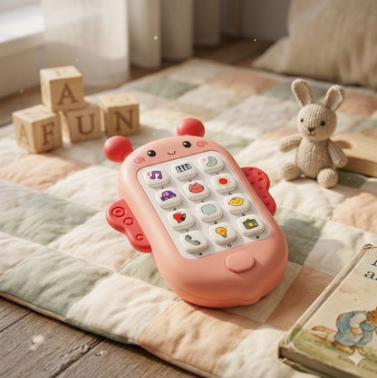 Musical Bee Baby Phone Toy | Interactive Light-Up Learning Toy for Toddlers